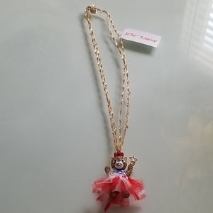 BETSEY JOHNSON AMERICAN NECKLACE